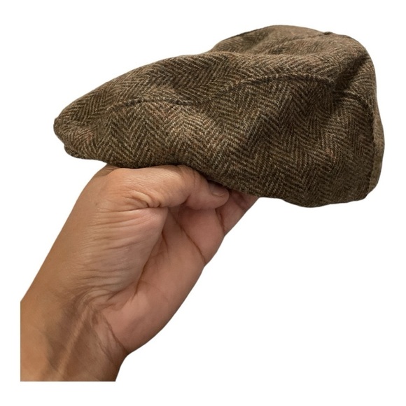 Vintage Men’s Wool Brown Tweed Driver Cap by Seifter Associates - L - Picture 8 of 11